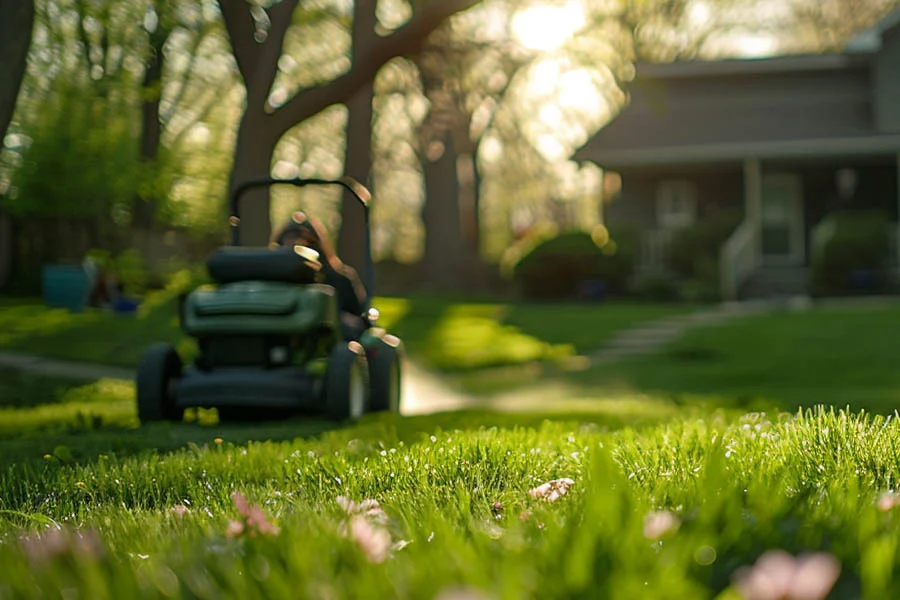 lithium battery mower