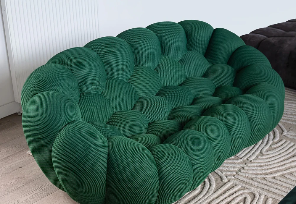 curved bubble sofa